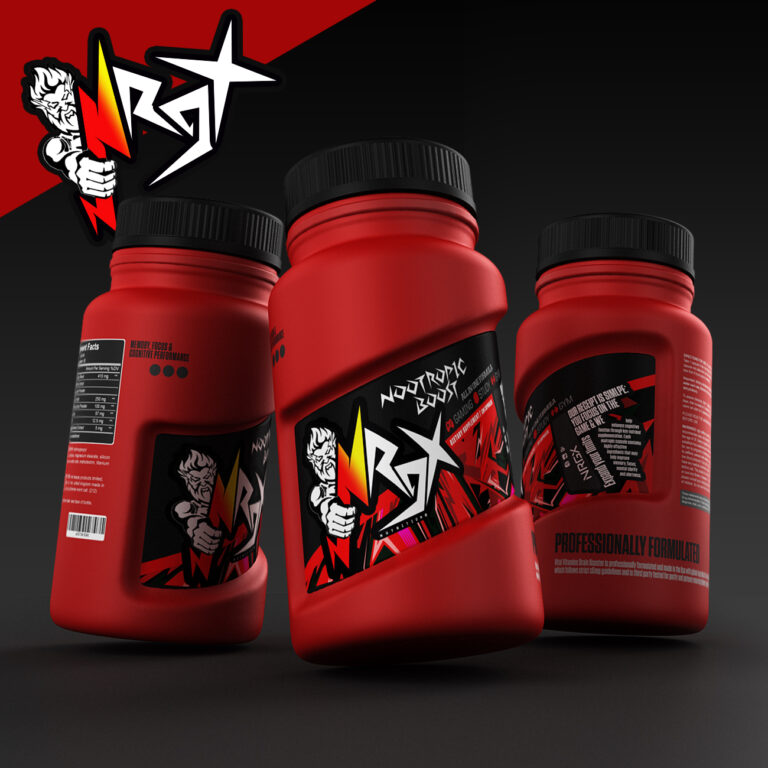 Supplement Packaging design 3d model