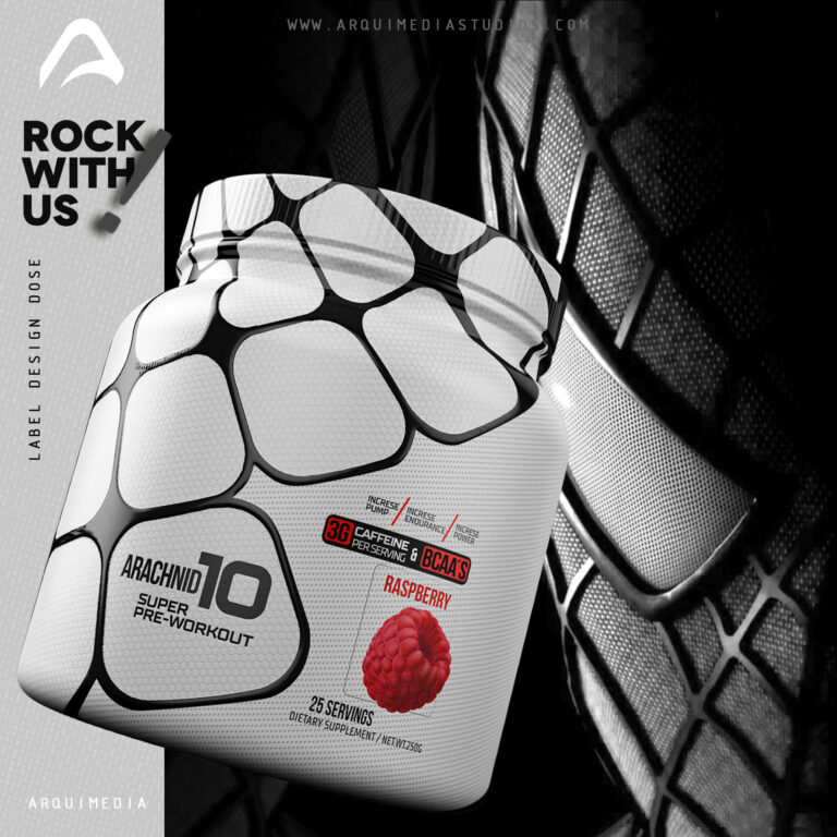 Supplement label design preworkout